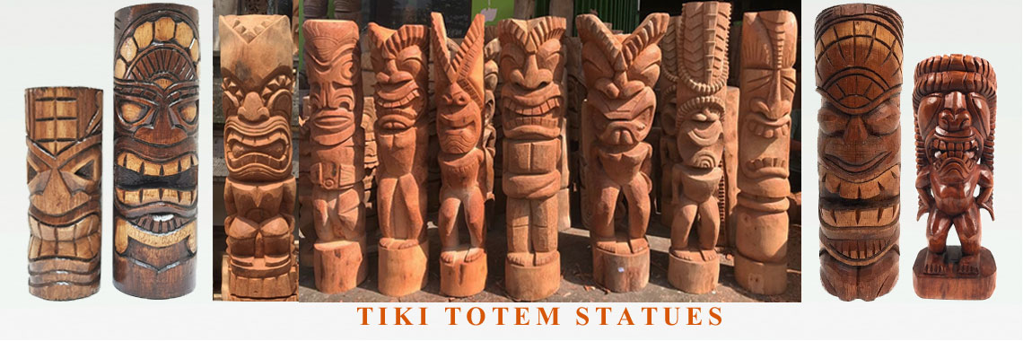 tiki-totem-statues
